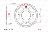 Corona AFAM acciaio10241-37 Passo 420 HONDA Z 125 MA MONKEY N 2022
